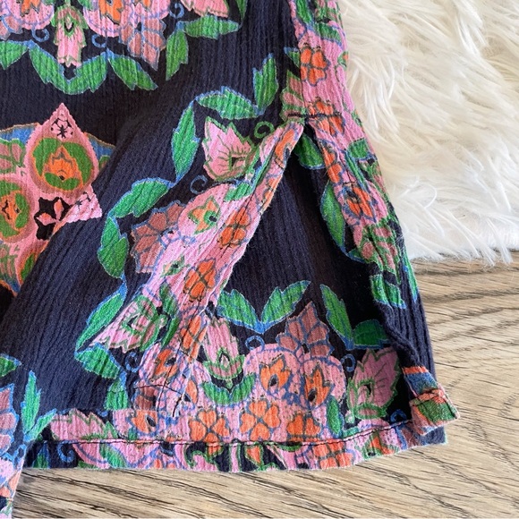 🛍️ 4/$20 J Crew Mandala Swim Cover Tunic Crinkle Gauze XS - Picture 6 of 7